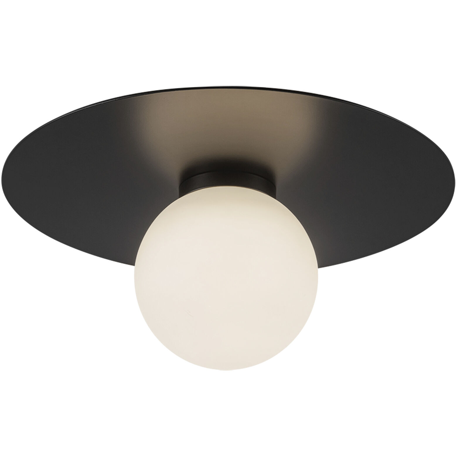 Elixir LED 9.88 inch Black Flush Mount Ceiling Light