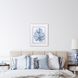 Waterside Collection Blue Framed Art
