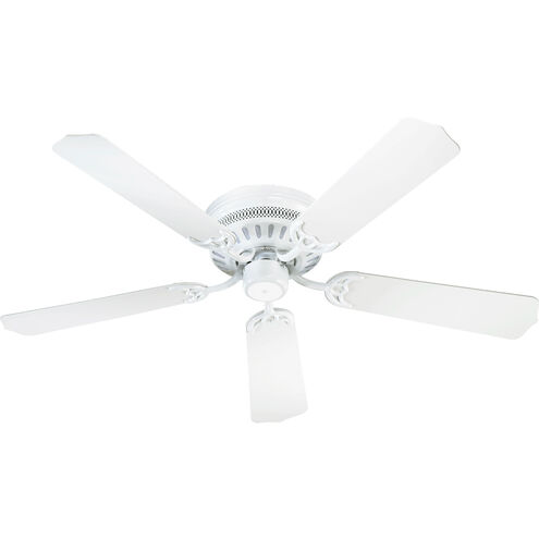Custom Hugger 42 inch White Ceiling Fan