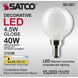 Lumos LED Candelabra Candelabra 4.50 watt 2700K LED Filament 