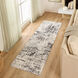 Greta 94 X 32 inch Blue Rug in 2 x 8