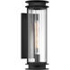 Vessaro 1 Light 21 inch Sand Coal Black Outdoor Wall Sconce