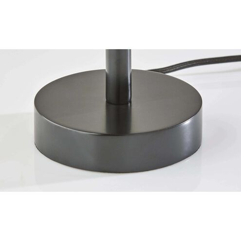 Mayfair 27.5 inch 100.00 watt Black Wood Table Lamp Portable Light