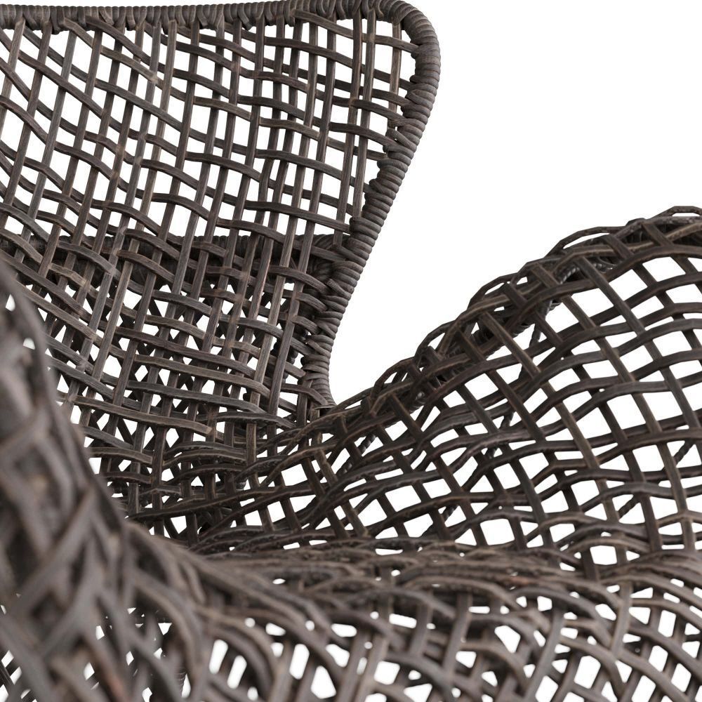 Sojourner Dark Gray Wash Lounge Chair