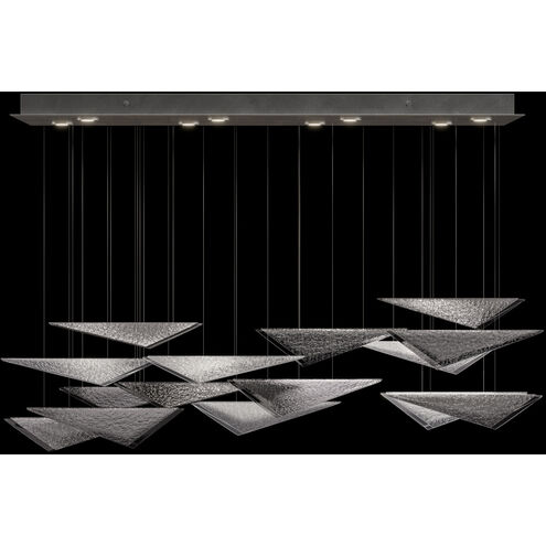 Volo 8 Light 58 inch Silver Pendant Ceiling Light