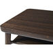 Ashburton Place 24 X 22 inch Fumed Side Table, Wooden, Square, Spencer Green Park