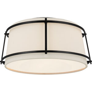 Carrier and Company Callaway LED 12.5 inch Bronze Flush Mount Ceiling Light, Small