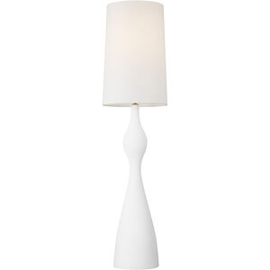 AERIN Constance 58 inch 9 watt Textured White Lamp Portable Light
