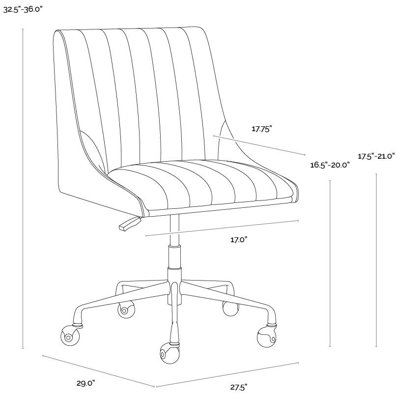 Halden Bravo Admiral Office Chair