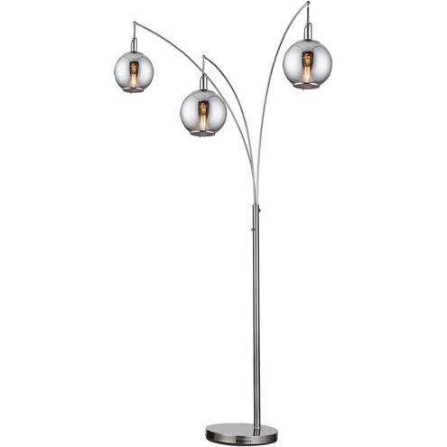 Kaira 89 inch 40.00 watt Gun Metal Arc Lamps Portable Light