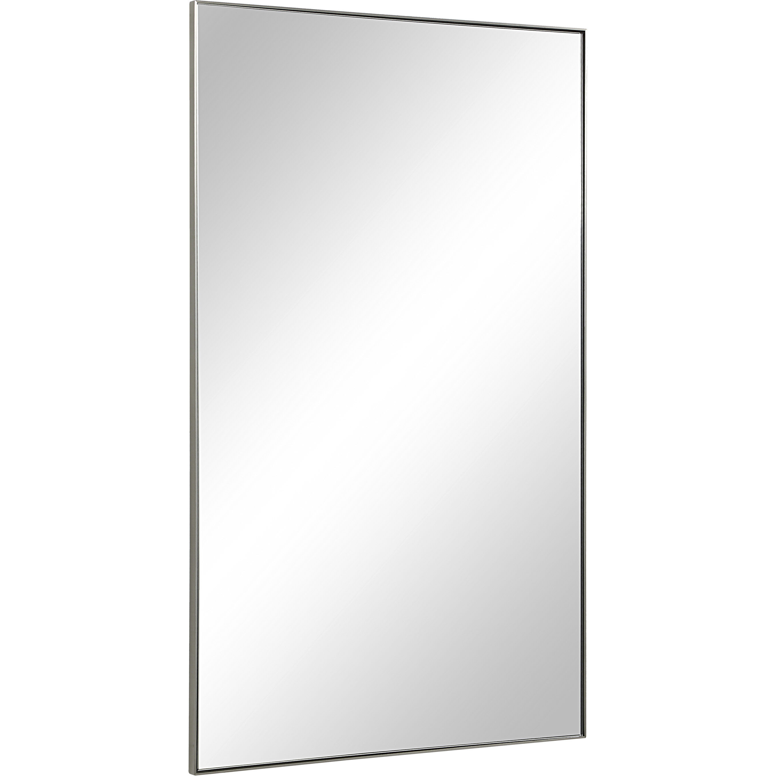 Spili 36 X 22 inch Polished Nickel Wall Mirror