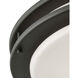 Clarion LED 14 inch Oil Rubbed Bronze Flush Mount Ceiling Light