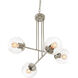 Jamie 4 Light 25 inch Satin Nickel Pendant Ceiling Light