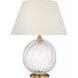 Julie Neill Talia 13 inch 2 watt Clear Glass Cordless Accent Lamp Portable Light