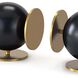 Grant 6.75 X 6 inch Blackened Brass Book Ends