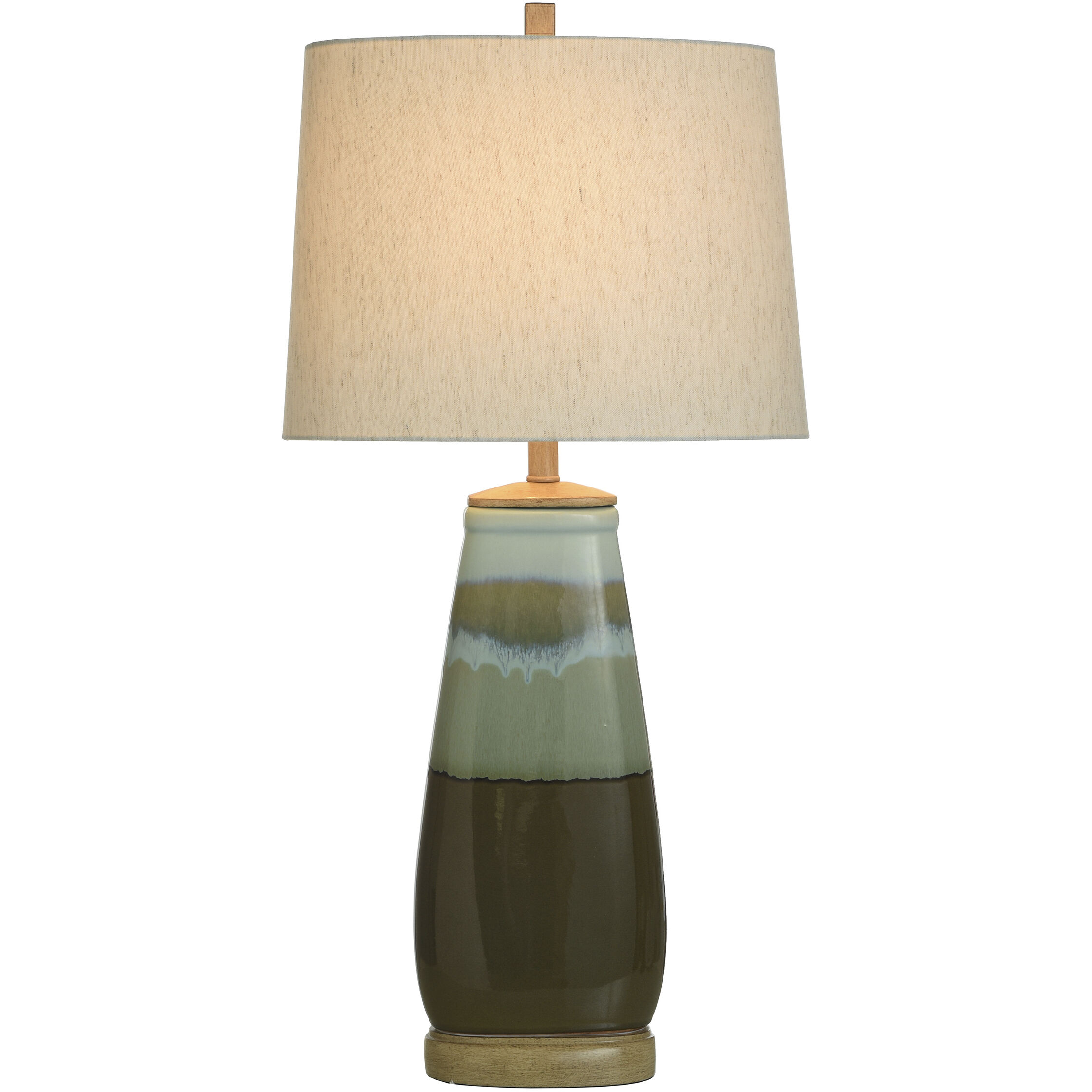 Signature 34 inch 100 watt Millville Table Lamp Portable Light