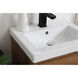 Boise 18 X 18 X 33 inch Walnut Brown and Black Vanity Sink Set