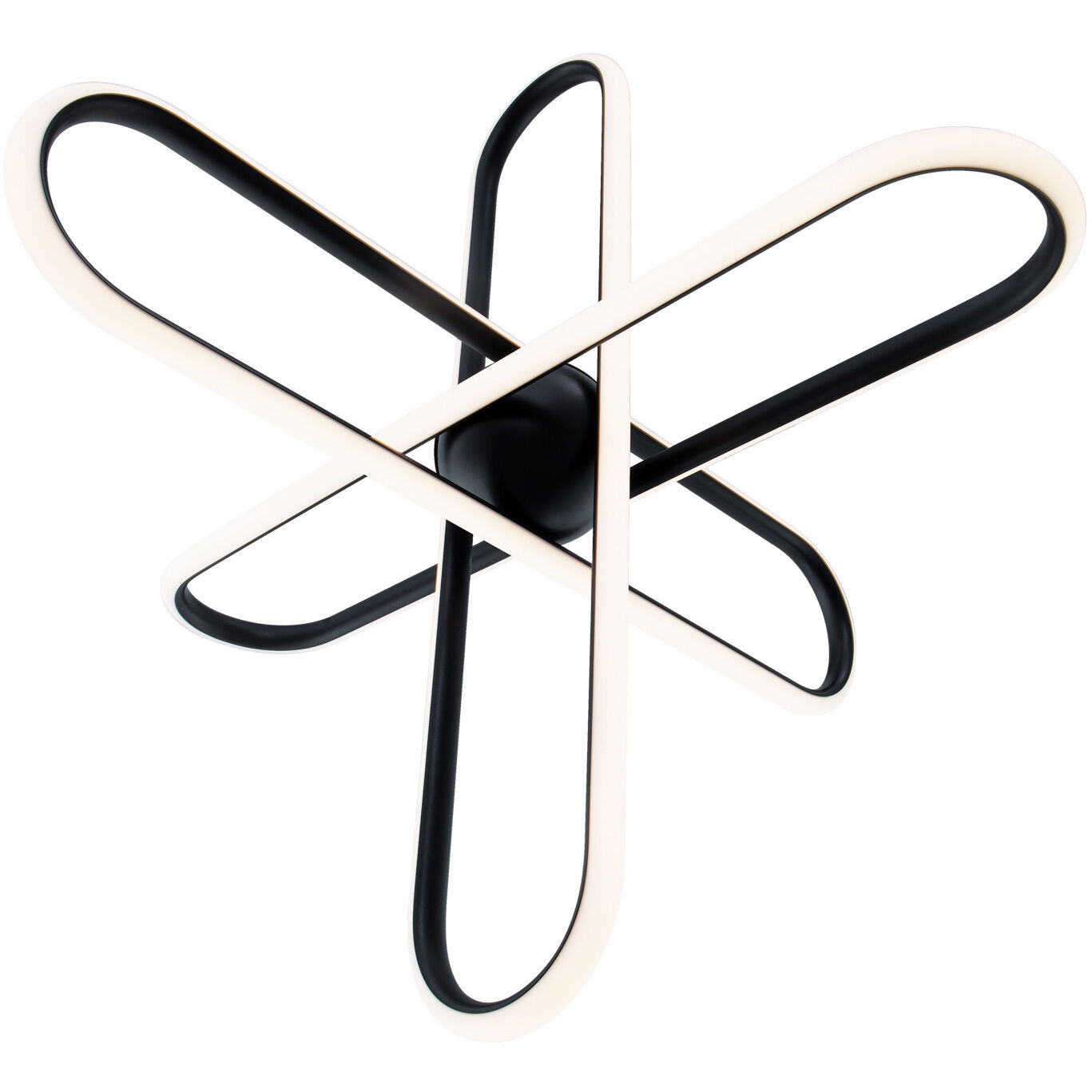 Valerius LED 21 inch Black Pendant Ceiling Light, dweLED