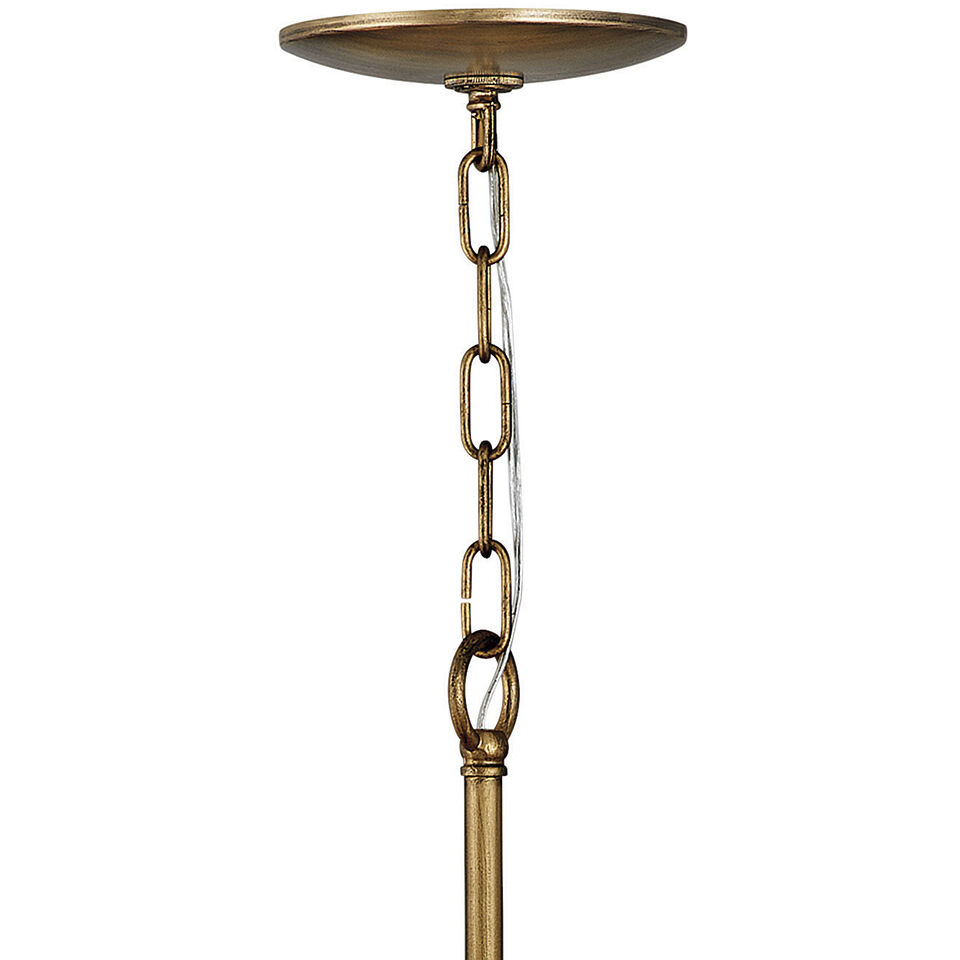 Revel LED 36.25 inch Burnished Gold Chandelier Ceiling Light