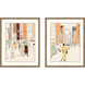 Architectural Collection Orange Framed Art