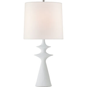 AERIN Lakmos Plaster White Table Lamp, Large