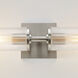 Drew & Jonathan Sarita Sconce Wall Light in Brushed Nickel, Medium