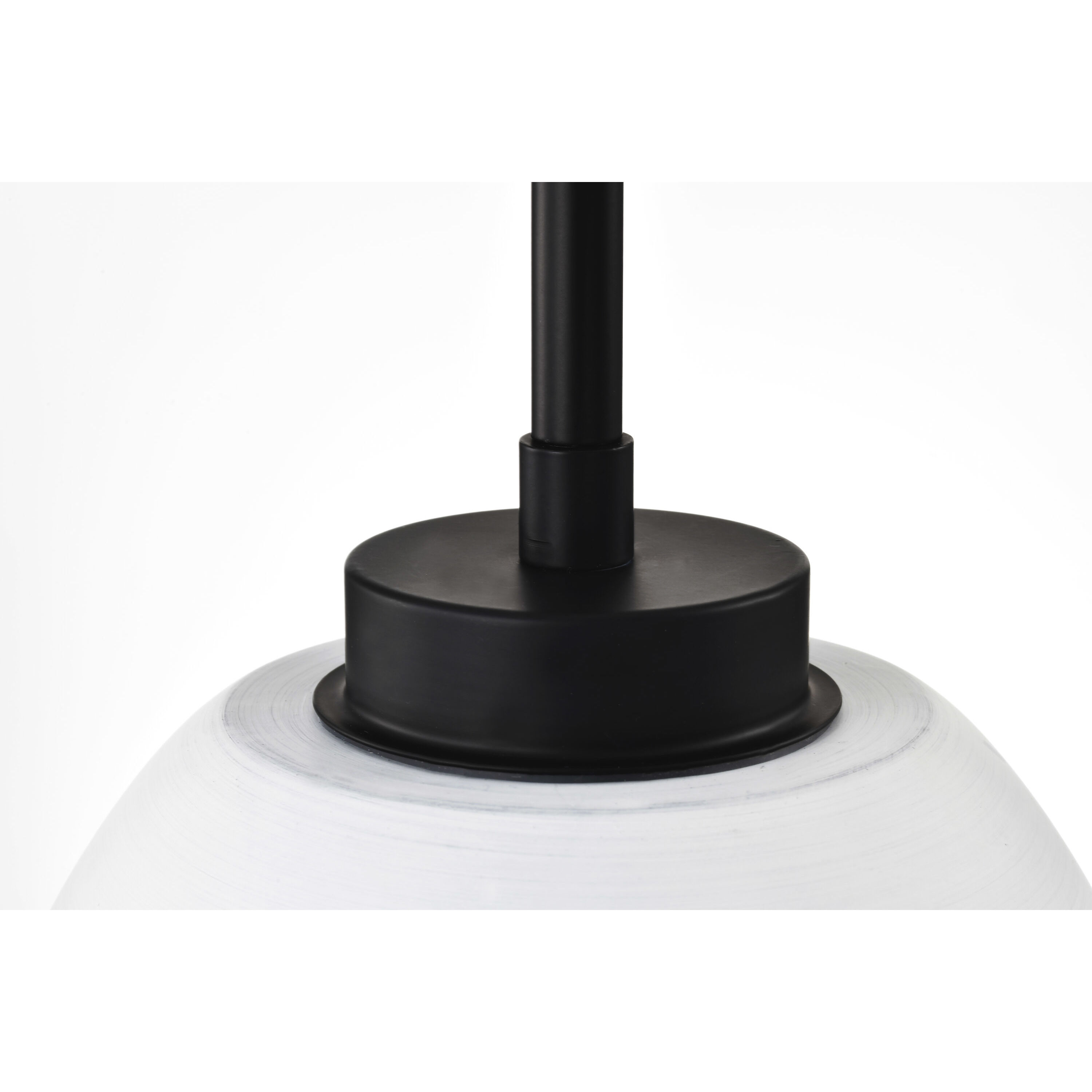 Collins 7.5 inch Matte Black Pendant Ceiling Light