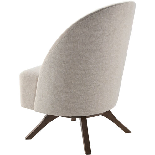 Coda Upholstery: Pale Pink; Base: Tan Swivel Chair
