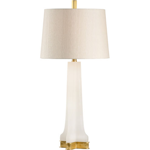 Frederick Cooper 32 inch 100.00 watt Natural White/Antique Patina Table Lamp Portable Light