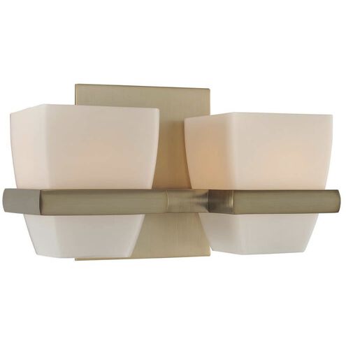 Malibu LED 10 inch Brushed Bronze Bath Light Wall Light