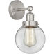 Beacon 1 Light 6.5 inch Brushed Satin Nickel Sconce Wall Light