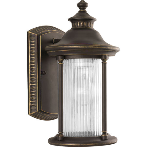 Reside 1 Light 11 inch Oil Rubbed Bronze Outdoor Wall Lantern