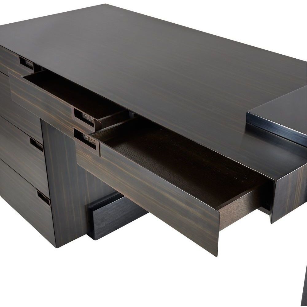 Carmichael 55.5 X 24 inch Charcoal Desk
