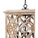 Chatham 4 Light 17.5 inch Natural Ceiling Lantern Ceiling Light