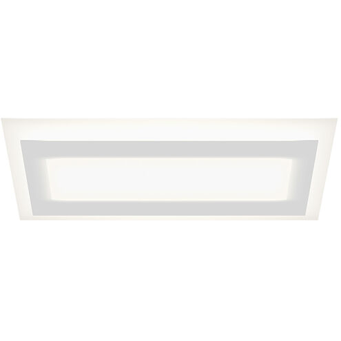 Offset LED 36 inch Textured White Surface Mount Ceiling Light