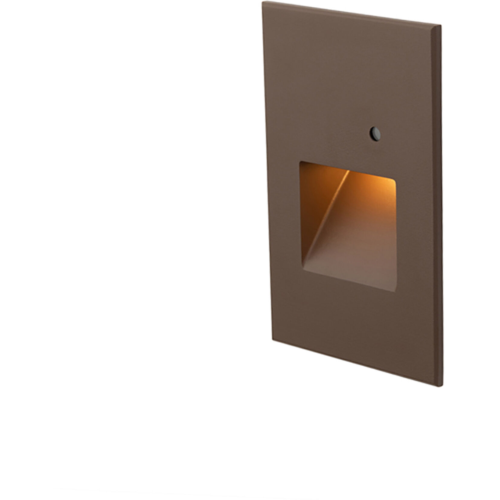 Tyler 120 3.8 watt Bronze Step and Wall Lighting in Amber, WAC Lighting