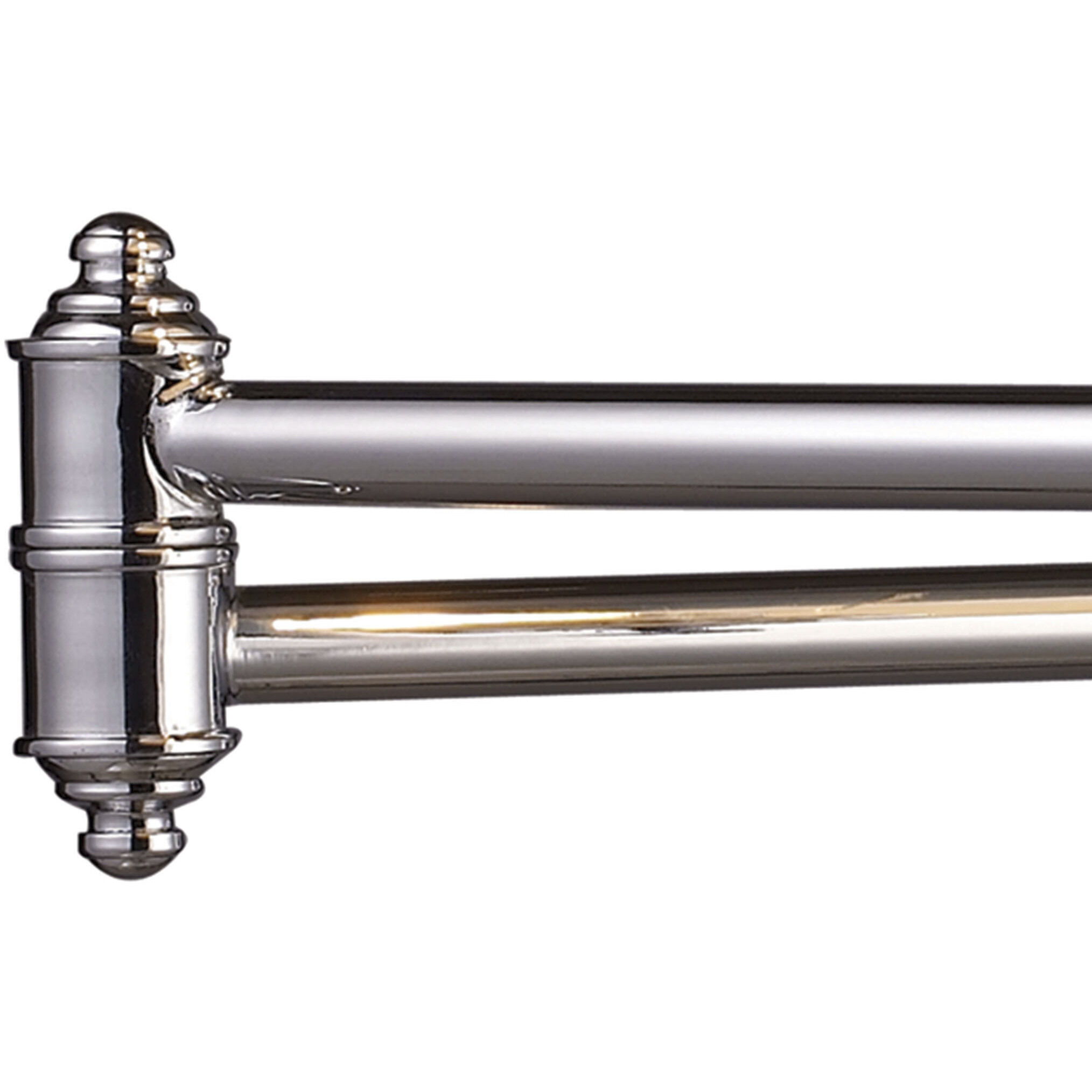 Westbrook 25 inch 150 watt Polished Chrome Swingarm Sconce Wall Light