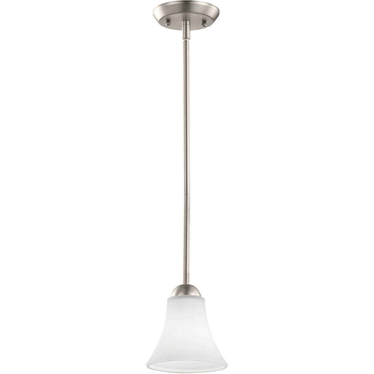 Independence 2 Light 13 inch Brushed Nickel Flush Mount Light Ceiling Light