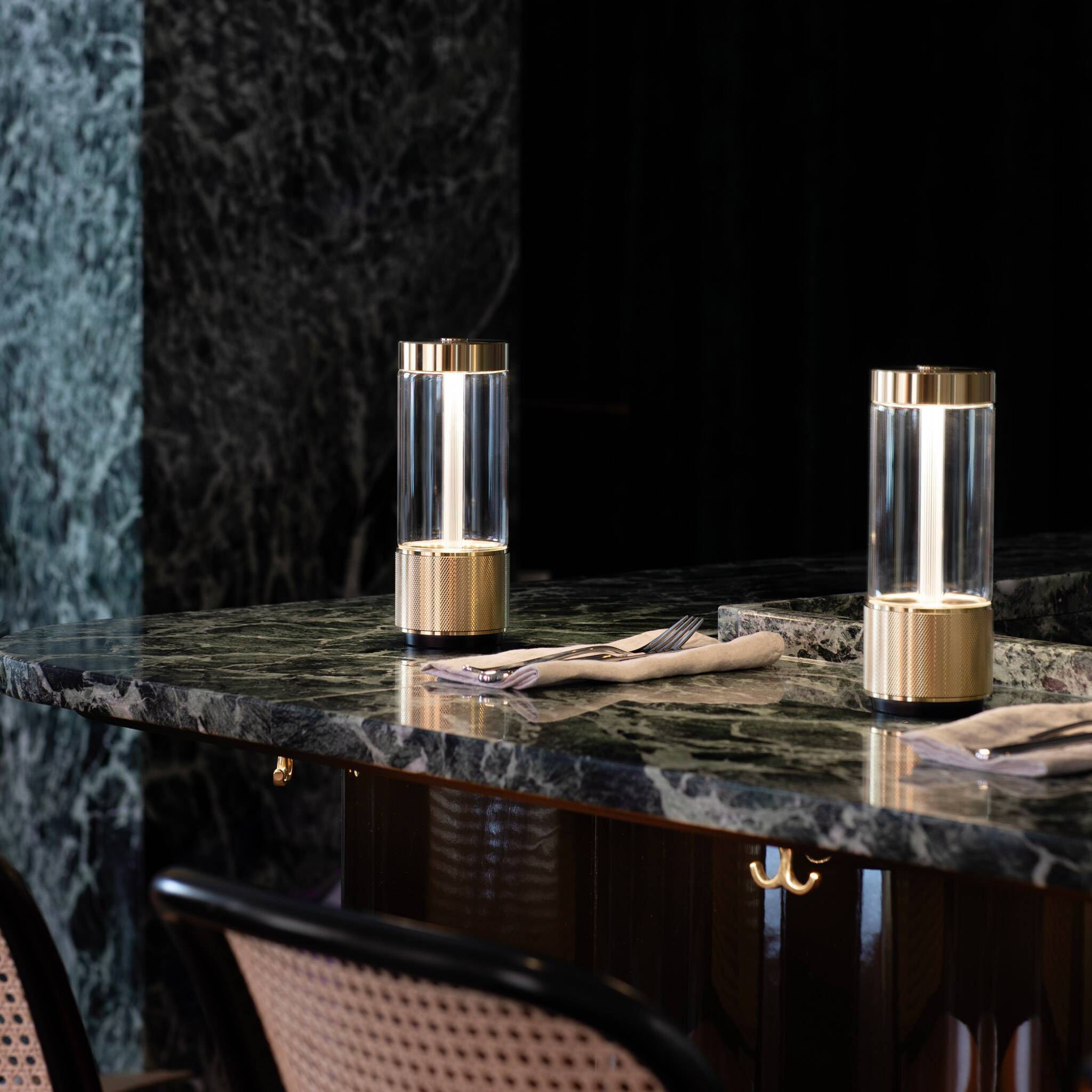 Takeout 8.66 inch 7 watt Brass Portable Light