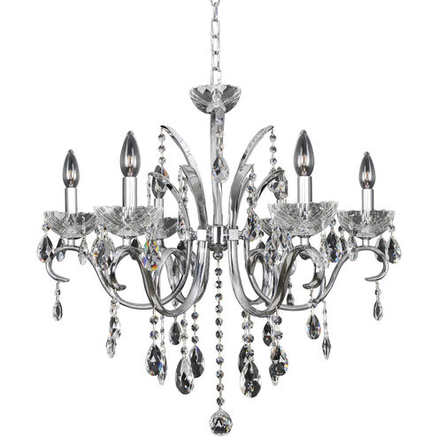 Catalani 6 Light 26 inch Chrome Chandelier Ceiling Light