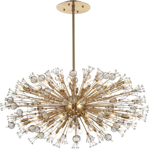 Vera 38 Light 48 inch Gold Pendant Ceiling Light