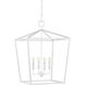 Denison 5 Light 32 inch Gesso White Chandelier Ceiling Light