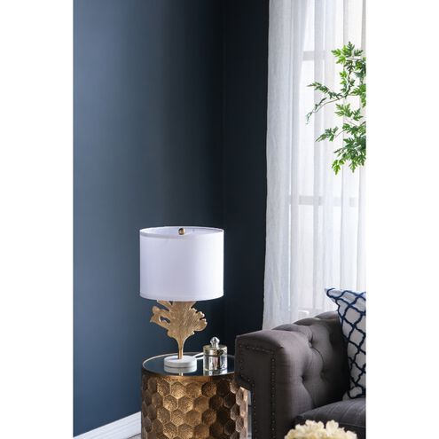 Anita 22.2 inch 40.00 watt Gold/White Table Lamp Portable Light