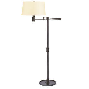 Lindale 56 inch 0 watt Old Bronze Portable Floor Lamp Portable Light in Eco Paper
