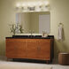Replay 6 Light 48 inch Polished Nickel Bath & Vanity Light Wall Light
