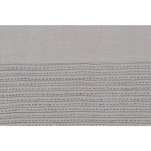 Upton Light Gray Bedding Swatch