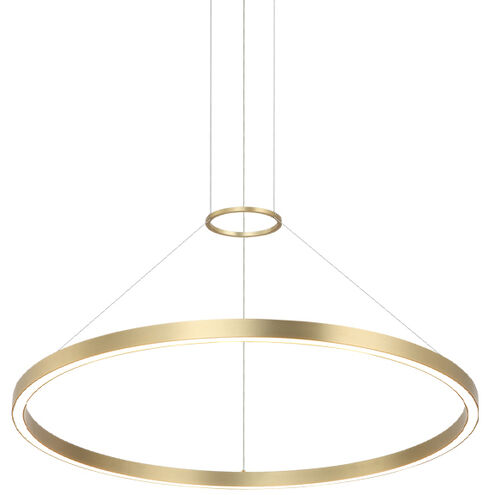 O'hara LED 31.88 inch Brushed Gold Chandelier Ceiling Light
