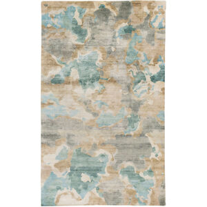Manchester 96 X 60 inch Pale Blue Rug, Rectangle