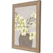 Florals Collection Yellow Framed Art