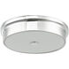 Spark LED 12 inch Chrome Flush Mount Ceiling Light